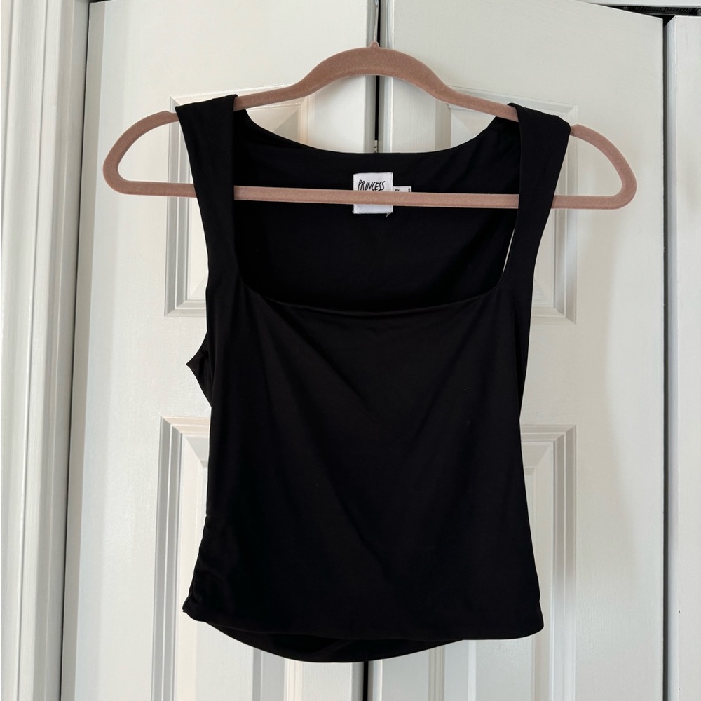 Princess Polly Black Tank